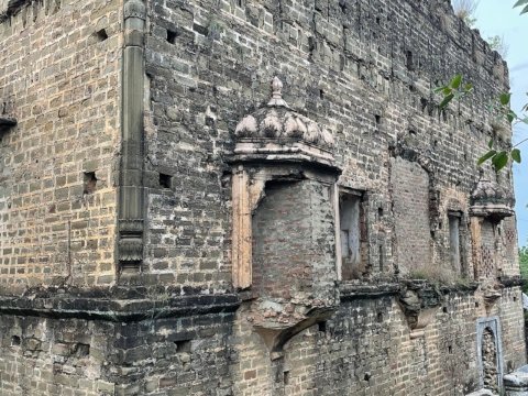 Old mosque inside Baghsar Fort